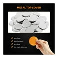 thumbnail image 3 of 500Pcs Blank Badge Pin Button Maker Parts Material Supplies 32MM DIY Button Maker Making Punch Press Machine Material Part ,Easy to Install, 3 of 5