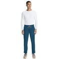 thumbnail image 6 of Cherokee Infinity Scrub Cargo Pants for Men Drawstring Straight Leg Pant Plus Size IN200A, 2XL, Caribbean Blue, 6 of 7