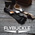thumbnail image 3 of Flybuckle Airplane Fashion Belt #1 Favorite Unique Seat Belt Buckle Design - Fire Red. Large Size., 3 of 3