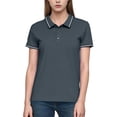 thumbnail image 2 of Levmjia Womens Tops Short Sleeve Lapel Shirt Casual Blouse Soft Breathable Button Down Shirt for Women Office Daily Wear Easy Care Classic Fit, 2 of 6