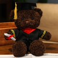 thumbnail image 4 of Osito de doctor con birrete de graduación, peluche, muñeco de graduación, muñeco de tela, regalo de graduación, muñeco de peluche, 4 of 8