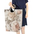 thumbnail image 4 of Yayeee Freestanding Laundry Hamper with Handle Collapsible Large Storage Basket for Clothes, Lace and Floral, 4 of 7