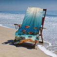 thumbnail image 4 of BANET Ocean Fish Beach Towels for Adults Kids Quick Dry Travel Swim Bath 30x60in, 4 of 8