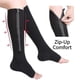 thumbnail image 4 of Calcetines de compresión médica Cremallera Soporte profesional para piernas Calcetines de mujer engrosados, 4 of 5