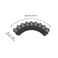 thumbnail image 2 of 50pcs Halloween Cupcake Hollow Wrappers Cupcake Paper Liners Suministros de fiesta, 2 of 5