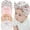 Pink White Flower, variant on Baby SweetieCute Turban Hat Cap Beanie Bonnet with Big Bowknot Hospital Hats Knot Headwraps Turbans for Newborn Baby Toddlers Infants
