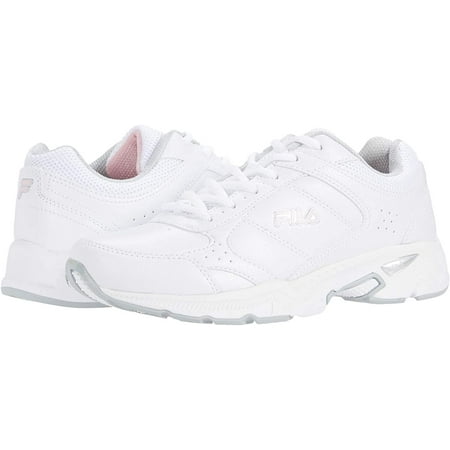 Fila Womens Memory Valant 5 Athletic Shoes 7 White/pink