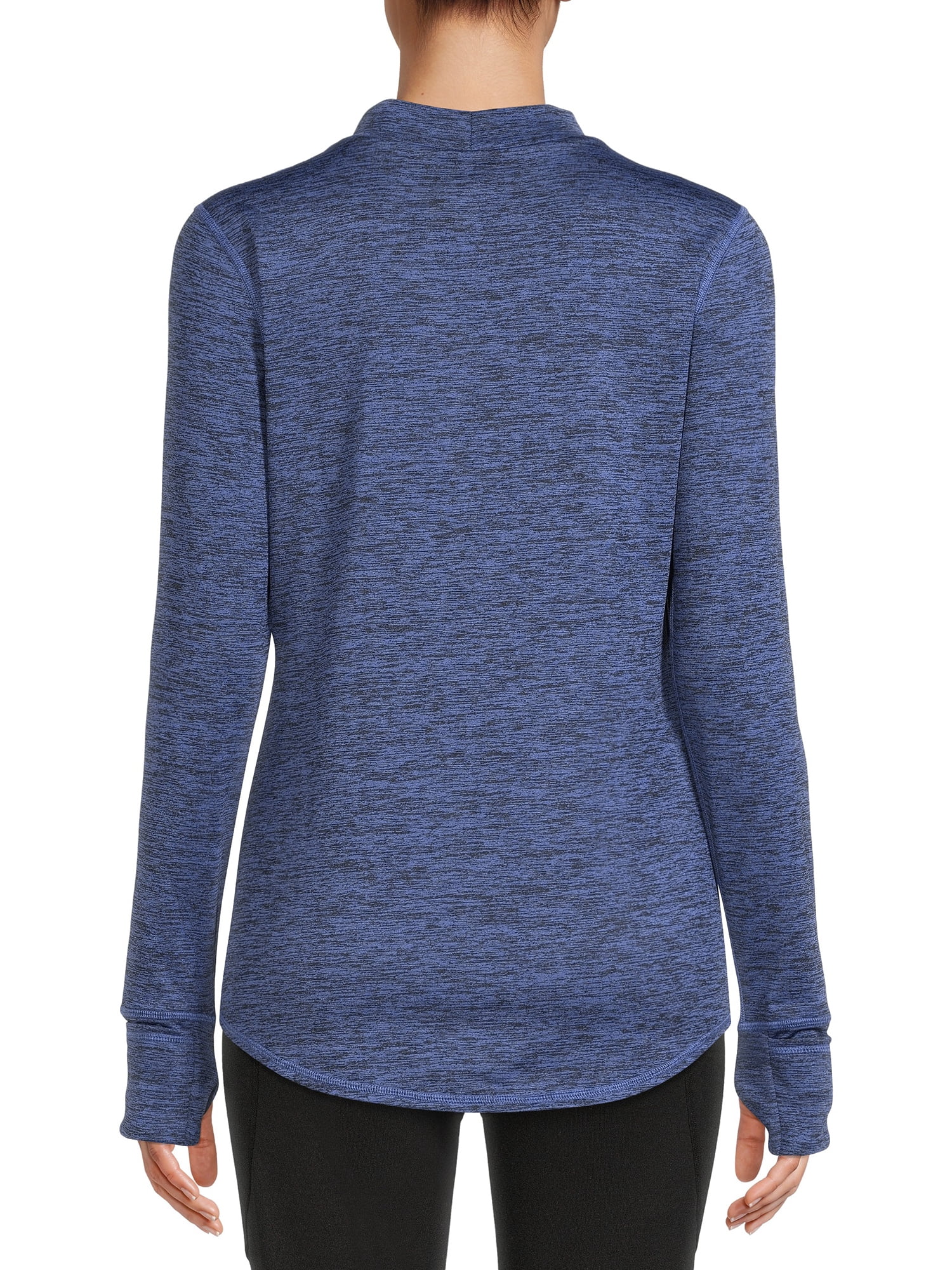 ClimateRight by Cuddl Duds Women's Warm Plush Warmth Mock Neck Base Layer Thermal Top, Sizes XS to 4X