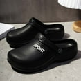 thumbnail image 4 of MIASHUI Womens Clogs Beach Water Shoes Walking Sandals Home Travel Slippers,Black,5.5, 4 of 8