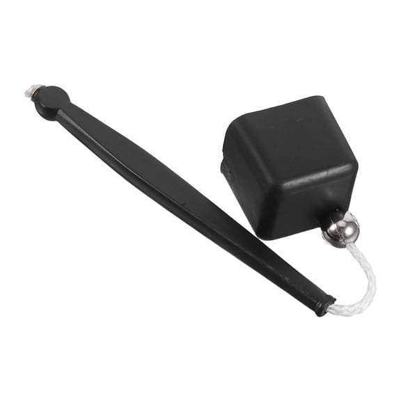 PENIKOKO Billiard Chalk Holder with Pick, Black, Resistant and Portable, 1 Piece for Pool and Snooker