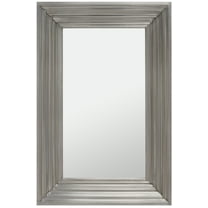SAFAVIEH Couture Kerry 36" x 54" Silver Glam Wall Mirror