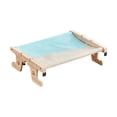thumbnail image 4 of Cat Window Perch Lounge Hamaca Kitten Cat Bed Steady Wooden Para Gatos De Interior Gray Blue PawPattern Sunnimix Percha para ventana de gato, 4 of 8