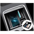 thumbnail image 4 of Car Organizer Storage Center Console - Tesla Model 3/Model Y Accessories Armrest Tray Box Stowing Divider Compatible with Tesla Model 3 Model Y Latest 2021 (White), 4 of 6