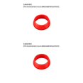 thumbnail image 3 of Sonducket Anillo protector para tija de sillín de bicicleta, tija de sillín para bicicleta de montaña, Protector impermeable de silicona, Rojo L 2piezas, 3 of 6
