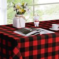 thumbnail image 4 of 5Pcs Table Cover, 17.7X17.7In  Christmas Tablecloth Kitchen Decorative Tablecloth for  Holiday Parties Family Dinners, 4 of 8