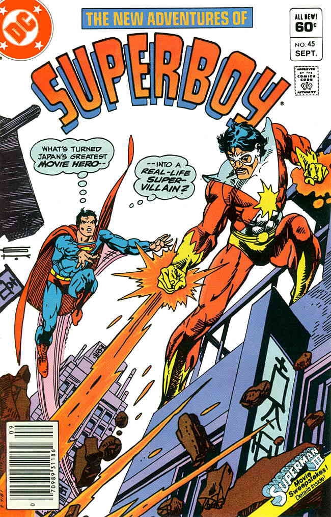 Cover of The New Adventures of Superboy #45