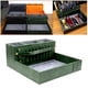 thumbnail image 5 of Caja de almacenamiento de tijeras de peluquería Organizador Caja de almacenamiento de peluquero de gran espacio para cortadoras eléctricas Secadores - Verde Macarena organizador de peluquería, 5 of 8