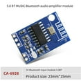 10 Pcs Bluetooth Module CA-6928 Bluetooth Audio Module 5V 5.0 BT ...