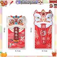 thumbnail image 3 of thinsony Année du Lapin Style National Créatif Tête de Lion Enveloppe Rouge, 3 of 9