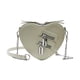thumbnail image 2 of Lindos bolsos de hombro Desmontable Correa para el hombro Monedero Bolso Duradero Impermeable Cierre de cremallera forma de corazón Chicas con , VERDE Verde A, 2 of 7