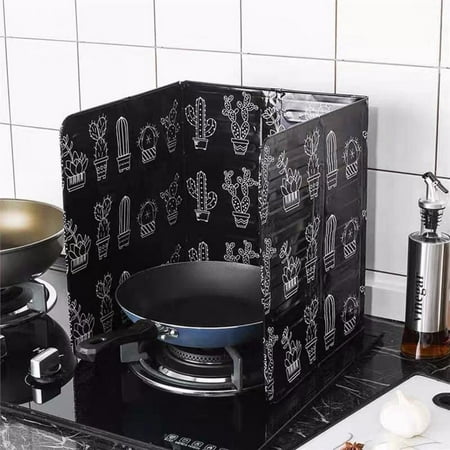 

Wall Oil Splash Proof Baffle Frying Pan Divider Protection Screen Anti Splatter