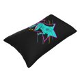 thumbnail image 3 of Vsdgher Rex Dinosaur With Sunglasses Print Pillow Cases -Iconic Collection Pillowcases -Extra Soft, Not easy to deform,not pilling Export quality, 3 of 8