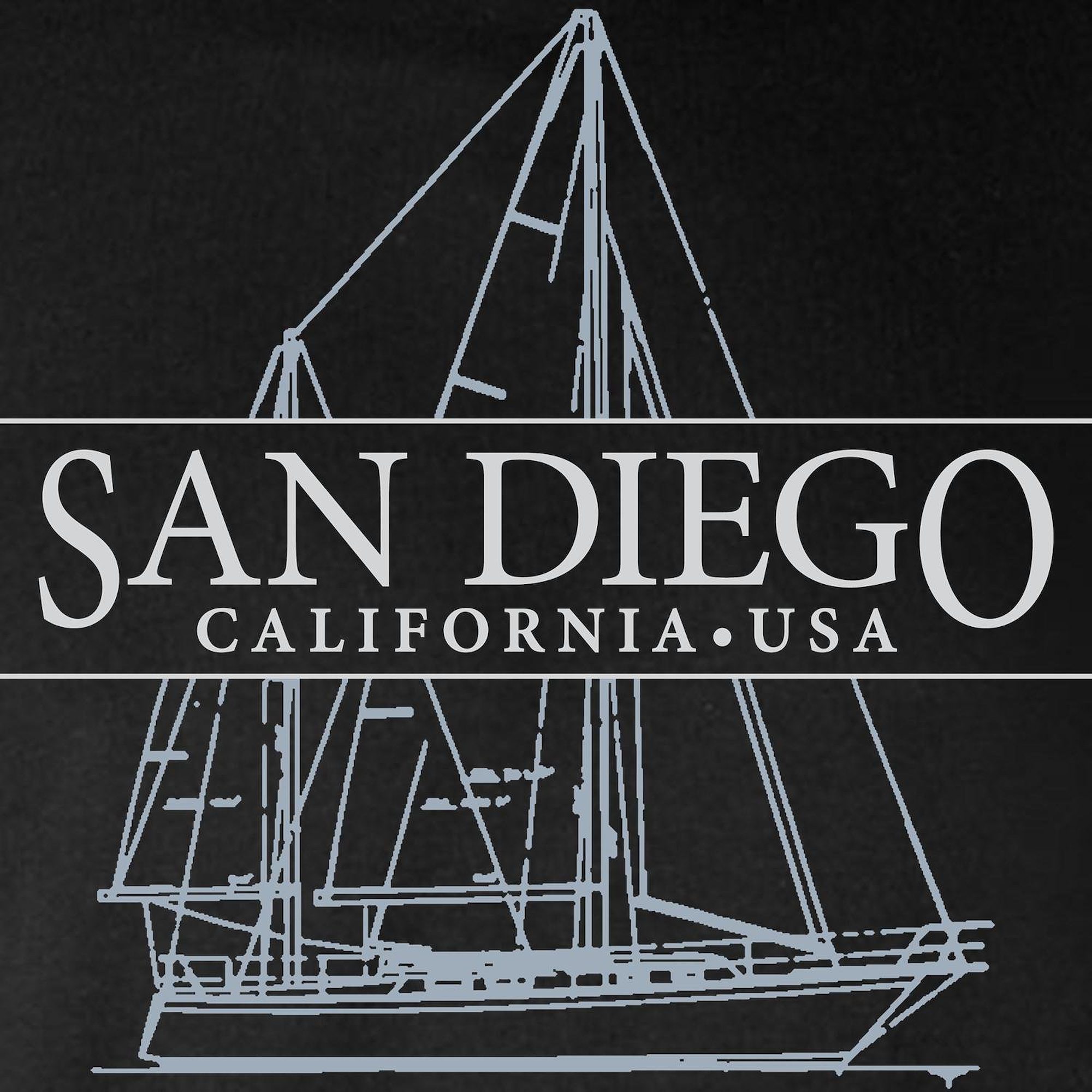 CafePress - San Diego Long Sleeve Dark T Shirt - Long Sleeve Dark T-Shirt - image 3 of 4