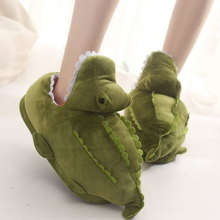 

QWZNDZGR Gray Puppy Home Shoes Big Size 43 Adult Fluffy Animal Slippers Women Indoor Bedroom Shoes Funny Womens Fuzzy Slippers With Dog