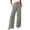 Black, variant on Horkkom Plaid Pants for Women High Waisted Wide Leg Dress Pants Casual Loose Pleated Pants with Pockets L