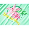 thumbnail image 5 of Topgal Little & Big Girls Long Sleeves & Pants Tie Dye Tropical Flowers Leaves Pajamas Kids PJ Set Sleepwear Size 16, 5 of 9
