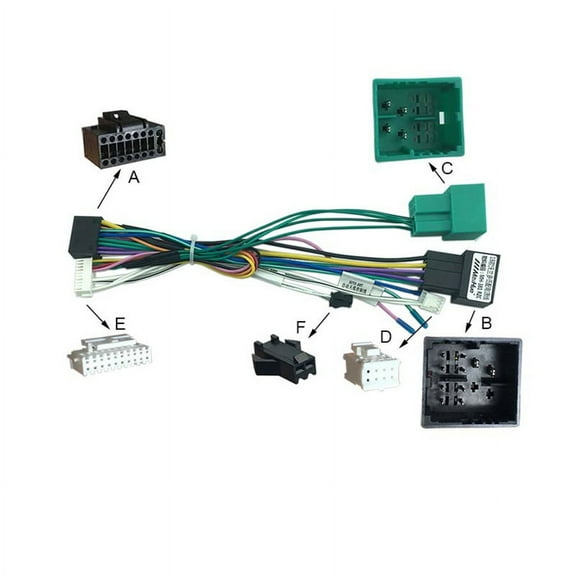 Zyutaosan 16Pin Audio Wiring Harness With Canbus Box For Chevy Volrando Cavalier Socket