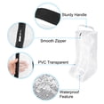 thumbnail image 4 of Uxcell Boots Storage Bag, Dust Proof Tall / Short Boots Carry Bags for Travel, White 2 Pack, 4 of 6