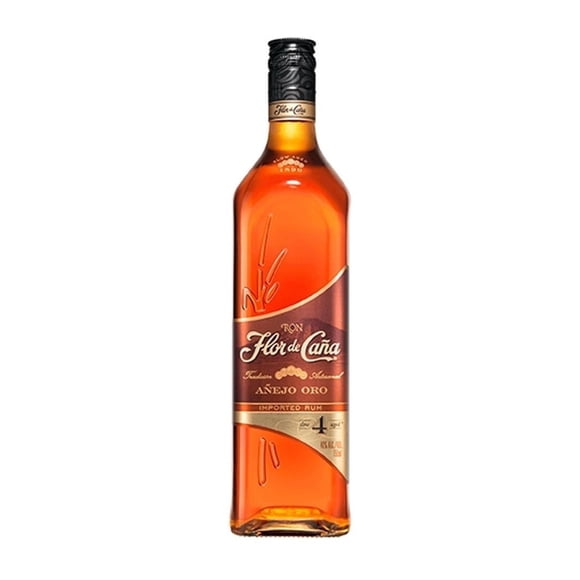 Ron Flor de Caña Añejo Oro 4 Años 750 ml