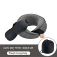 thumbnail image 1 of Travel Pillow Car Plane Cushion U Shaped Memory Foam Neck Support Soft Head Rest, 1 of 3