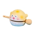 thumbnail image 3 of YAOMOBB Funny Decompression Toy Cute Cartoon Fish Decompression Toy Sound making Percussion Instrument Smooth Edge Desktop Fish Figurine Decor, 3 of 7