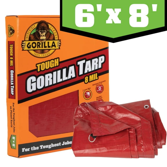 Gorilla Brand 6' X 8' Tough Tarp