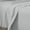 3. Light Grey, variant on Purity Home Twin Bed Sheet Set - 100% Cotton Percale, 400 Thread Count - Cool, Crisp, Breathable & Durable 4-Piece - White