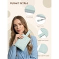 thumbnail image 2 of Punplita Women's Wallet with Wrist Strap Soft Faux Leather Handbag Purse, Large Zipper Pocket (Only Bag), 2 of 8