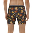 thumbnail image 4 of Easygdp Wild West Golden Horseshoe Men's Boxer Briefs Men’s Underwear Boxer Briefs for Men, 4 of 7