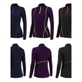 thumbnail image 4 of HOTWINTER Women’s Dry-Fit Athletic 1/4 Quarter Zip Pullover, Running Yoga Workout Long Sleeve Shirt, 4 of 5