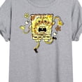 thumbnail image 3 of SpongeBob SquarePants - Tie Dye Spongebob - Juniors Ideal Flowy Muscle T-Shirt, 3 of 6