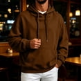 thumbnail image 6 of UDAUDU Mens Hoodies Fleece Pullover Hooded Sweatshirt Lightweight Long Sleeve Oversized Y2K Workout Athletic Hoodie With Pockets 2XL, 6 of 9