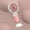 Pink, variant on UttpKLBx Portable Neck Fan Small Handheld Fan Handheld Fan Rechargeable Portable Outdoor Fan, Quiet Personal Small Fan for Home (Pink)