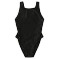 thumbnail image 2 of HAYIMI Child Swimwear Monokini O-Neck Performance Training Swimsuit For Girls Cute Triangle Bathing For Swim Practice And Lessons Leisure Summer Kids Beach Bathing Suit, 2 of 7