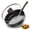 10 in, variant on Nonstick Frying Pan Skillet with Lid, 12 Inch Deep Frying Pan, 5.5 Qt Saute Pan with Bakelite Handle, Kitchen Cooking Pan Skillet, Compatible with All Stovetops (Gas, Electric & Induction)