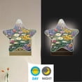 thumbnail image 4 of Star Night Light Auto On/Off Plug-in Wall Light with Light Sensor Warm White LED for Home Party Vibrant Garden Filled, 4 of 6