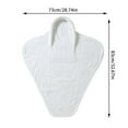 thumbnail image 3 of Baby Swaddle Wrap Sleep Sack Head Protecting Blanket Soft Comfortable Breathable Swaddling, 3 of 7