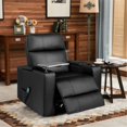 thumbnail image 2 of Massage Recliner with Heat, Remote Control, and Swivel Tray - Black, 2 of 3
