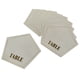 thumbnail image 5 of Paquete de 10 Uds. de tarjetas de lugar para mesa de boda, tarjetas de mensaje de nota, recuerdo de regalo Macarena Tarjeta de lugar de mesa de papel, 5 of 8
