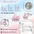 thumbnail image 5 of Beautlace 3 Pairs 925 Sterling Silver Cross Birthstone Earrings Set for Women, Flower Studs and Ear Cuffs Jewelry Set Birthday Christmas Anniversary Gift for Her, 5 of 13